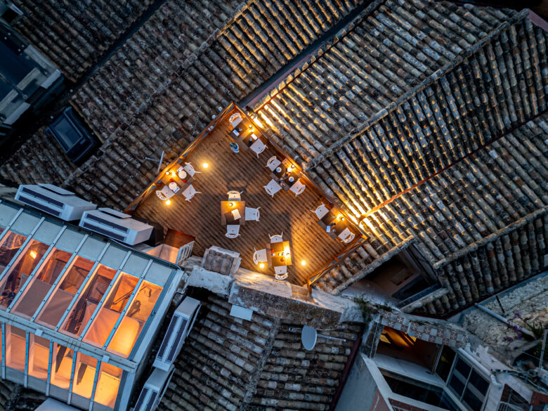D.H. Lawrence hotel aperitivo terrazza castello cagliari sunset